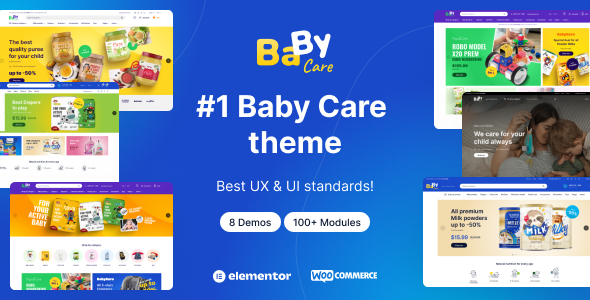 BabyCare WordPress Template